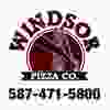 The logo of Windsor Pizza Co. in Calgary, AB.