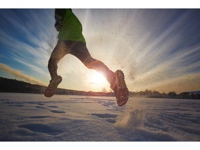 Winter fitness. Photo by fotolia.com.