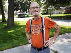 Dennis Solet is shown at his Windsor, ON. home on Tuesday, September 8, 2015. (Dan Janisse/Windsor Star)