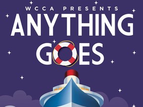The Walkerville Centre for the Arts will be performing the award-wining classic Anything Goes at the Walkerville Auditorium Feb. 26, 27 and 28.