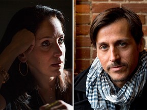 Juno-winning Canadian musicians Chantal Kreviazuk (left) and Raine Maida (right). The pair perform at Windsor's Chrysler Theatre as Moon vs. Sun on Feb. 13, 2016.