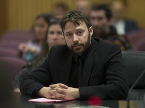 Ondrej Sabo, a solicitor representing property owner whose land near airport is being expropriated, speaks to executive committee members at Windsor city hall, Feb. 22, 2016.