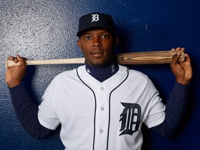 The Detroit Tigers completed the trade for outfielder Justin Upton on Friday by acquiring right-handed pitching prospect Elvin Rodriguez.