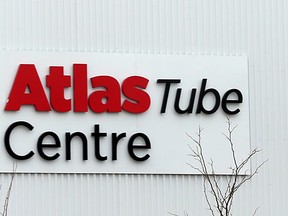 The exterior of the Atlas Tube Centre in Lakeshore, Ont. is pictured in this January 2016 file photo.