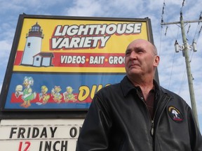 Bill Stewart, owner of Lighthouse Variety and president of the Lighthouse Cove Chamber of Commerce, says a sanitary sewer system is the key to unlocking millions of dollars in land values, encouraging new development and creating jobs.