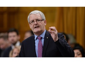 Minister of Transport Marc Garneau responds to a question during question period in the House of Commons on Parliament Hill in Ottawa on Wednesday, Feb. 17, 2016.