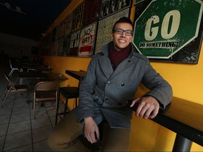 Arsh Bhatia is photographed at Milk in Windsor on Wednesday, Feb. 17, 2016. Bhatia is the new owner of the downtown landmark. He hopes to have it reopened, with some new flare, by early March.