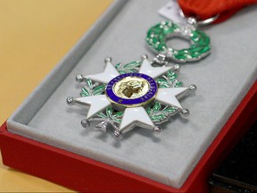 The National Order of the Legion of Honour is pictured in this file photo.