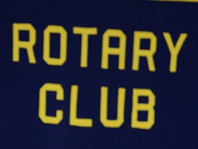 Rotary Club of Windsor logo.