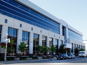 The exterior of 400 City Hall Square in Windsor, Ont. is pictured in this file photo.