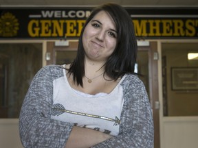 Taylor Drouillard, 16, a grade 11 student at General Amherst High School, pictured Wednesday, March 2, 2016, is the owner of Sweet T's Cupcakerie.  The business was started through the Student Ventures Program.