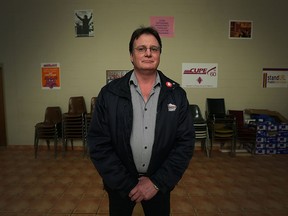 CUPE 543 president Mark Vander Voort is photographed at the local union hall in Windsor on Friday, March 4, 2016. Vander Voort is upset the city is revisiting contracting out janitorial work at the city.