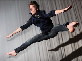 Denny Lafleur, a Grade 12 student at St. Thomas of Villanova Catholic Secondary School, is shown on March 17, 2016. Despite having no formal dance training, Lafleur has landed roles in the American Ballet Company's upcoming production of Sleeping Beauty being staged at Detroit's Opera House.