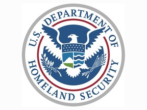 Logo of the U.S. Department of Homeland Security, Customs and Border Protection.