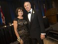 Raffaele Meo and his wife, Gina Meo, attend the Caboto Club's Italian of the Year banquet at the Caboto Club, Saturday, March 5, 2016.  Raffaele Meo was this year's recipient.