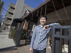 Henry Kim, 23, owner of Cafe March 21, is keen on the future potential for Pelissier Street.