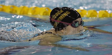 Julia Ramsay competes in the OFSAA Swimming finals at Windsor International Aquatic and Training Centre in Windsor on Wednesday, March 9, 2016.