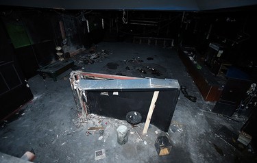 The interior of the once Vanity Theatre is seen in Windsor on Tuesday, March 22, 2016