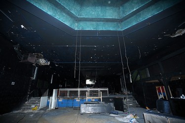 The interior of the once Vanity Theatre is seen in Windsor on Tuesday, March 22, 2016