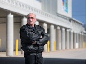 Bob Taylor stands in front of the former RONA store near the intersection of Lauzon Parkway and Tecumseh Road in Windsor on Feb. 23, 2016.