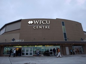 The exterior of the WFCU Centre in Windsor, Ont. is pictured in this 2010 file photo.