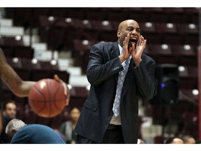 Windsor Express coach Bill Jones made Winnipeg's Ayob Ayob the team's first Canadian roster signing for the 2017-18 season on Friday.                             (TYLER BROWNBRIDGE/The Windsor Star)