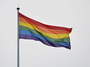 The pride flag is seen in this file photo.