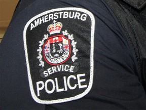 Amherstburg Police Service badge.