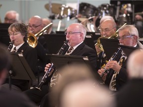 The Silver Ambassadors Concert Band celebrates 40 years of making music with an afternoon performance at The Life After Fifty Centre, Saturday, April 23, 2016.