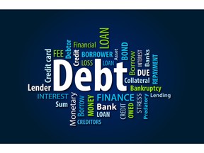 Debt cluster. Image by fotolia.com.