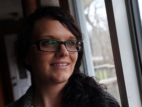 Crystal Terron is photographed at her home in Wheatley on Wednesday, April 6, 2016. Terron, who suffers from bipolar disorder, will speak on April 27th about new researched aiming to close the time between diagnosis and treatment.