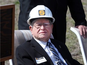 Walter Sellick, founder of Sellick Equipment Limited in Harrow, Ontario on April 20, 2016.