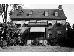 Sept.17/1932-The James baby House in Sandwich, which later became the Dr. James Beasley Home.