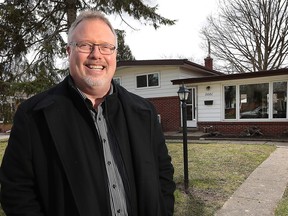 Bob Peters, a sales representative with Remo Valente Real Estate is shown in South Windsor on Friday, April 1, 2016. It is one of the hot real estate areas in the city where homes are being sold for above asking prices.