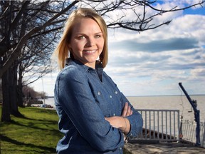 Heather St. Pierre is shown at her Lakeshore, Ont., home on April 12, 2016.