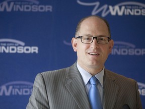 Windsor Mayor Drew Dilkens is pictured at Windsor City Hall in this 2015 photo.