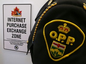 An Internet purchase exchange zone is now available at the Tecumseh, Ont. OPP detachment parking lot.  Buyers and sellers who engage in a online transaction can meet at the OPP parking lot to ensure safety and security.