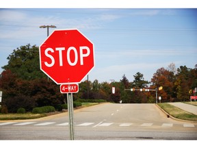 Stop sign. Photo by fotolia.com.