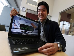 Raymond Tran is photographed at the Downtown Business Accelerator in Windsor on April 28, 2016.