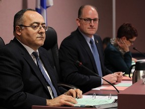 Onorio Colucci takes part in his first council meeting as CAO at city hall in Windsor on April 4, 2016.