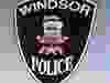 Windsor Police Service logo at headquarters.