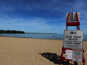 Sandpoint Beach is pictured in this 2013 file photo.