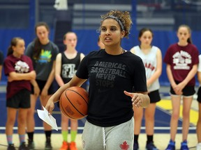 Windsor's Miah-Marie Langlois has been selected for Canada’s 12-player roster for the women’s FIBA AmeriCup, which opens on Sunday in Puerto Rico.