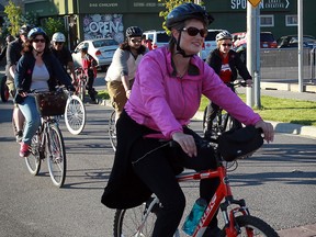 About 130 local cyclists take part in Ride of Silence Wednesday May 18, 2016.