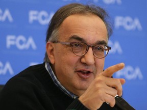 FCA CEO Sergio Marchionne