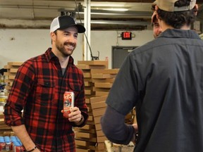 Canadian IndyCar driver James Hinchcliffe has his own line of beer.