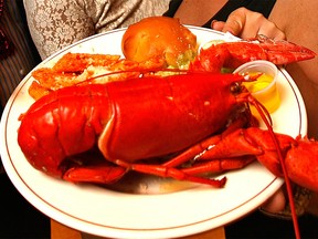 An example of the offerings at Windsor's annual Lobsterfest.
