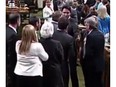 Local Input~ May 18, 2016 --Ottawa, ON - Prime Minister Justin Trudeau goes across the floor in the House of Commons and comes in contact with another MP, shown in this video frame grab. ORG XMIT: POS1605181747167686