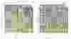 The preliminary layouts for the first and second floors of 156 Chatham St. W. is pictured in this preliminary floor play by Baird AE Inc.