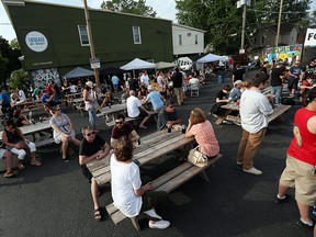 Hundreds turned out for the first Walkerville Night Market of the year in the parking lot of the Willistead restaurant in Windsor on Friday, May 27, 2016. Market goers were treated to new and old vendors, beer and food all while the band Hutch played from the roof top.